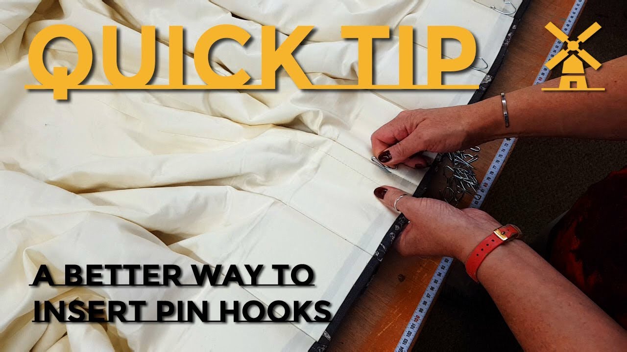 UBERMing 30 Pcs Metal Curtain Hooks Pinch Pleat Hooks Single Prongs Drapery Pin Hooks Deep Prong Pleat Hooks for Pencil Pleat Curtains