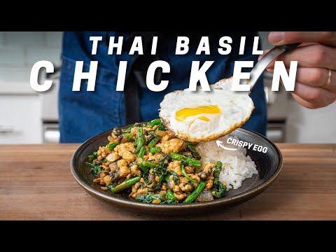 1 Pan Thai Basil Chicken in 25 minutes Pad Ka Prao  Weeknighting