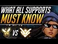 What GRANDMASTER Supports do that YOU DON'T | Overwatch Gameplay Guide