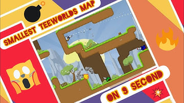 ◇ Shortest TeeWorlds Map