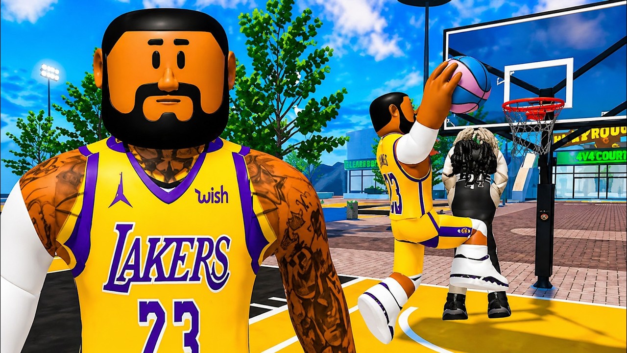 This LEBRON JAMES Build Is OVERPOWERED In Practical Basketball ! - YouTube