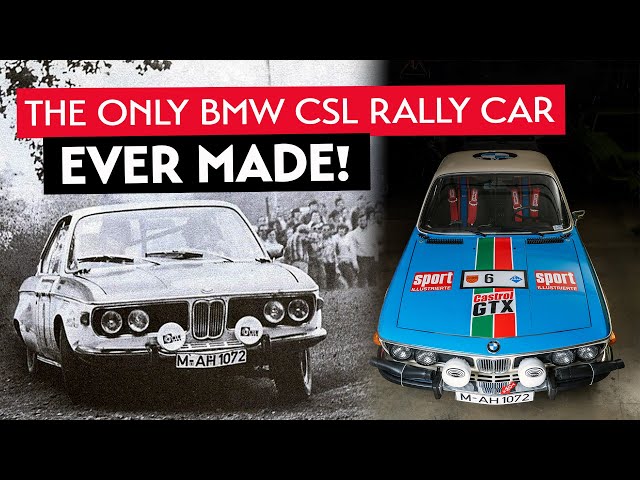 Griots' Garage Cover Car: 1972 BMW E9 3.0 CSL Rally 