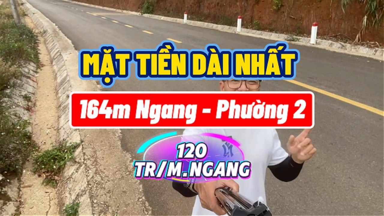 Khám Phá Quỹ Đất Mặt Tiền Dài Nhất Phường 2 Bảo Lộc 164m Ngang