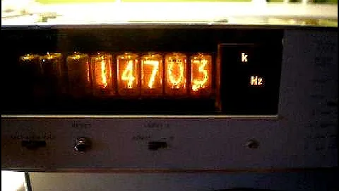 HP 5327A Timer / Frequency counter - Nixie display
