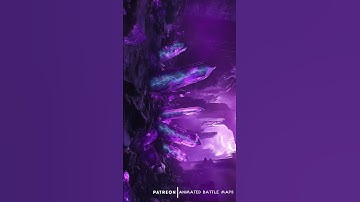 D&D | Violet Skull Vaults Backdrop | Animated Battle Maps