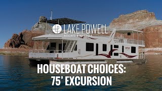 75' Excursion Lake Powell Houseboat