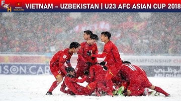"Cầu vồng tuyết" của Quang Hải trở thành biểu tượng U23 Châu Á | U23 AFC ASIAN CUP 2018