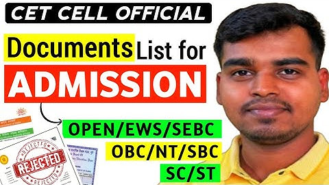 Compulsory Documents for Engineering CAP Counseling ✅ MHT CET 2025😧NO ADMISSION ❌