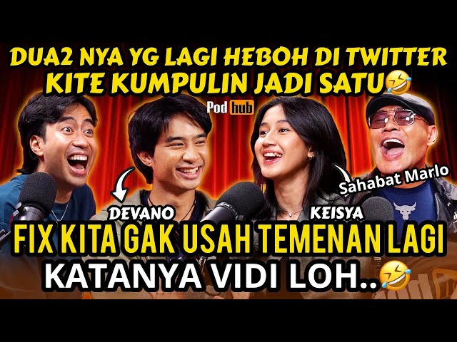 YA TUHAAN‼️ NIH BOCAH LAMA2 GUA T4MP0L DISINI‼️🤣🤣 - KEISYA LEVRONKA - DEVANO - PODHUB class=