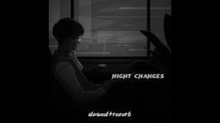 One direction - Night changes (Slowed reverb)