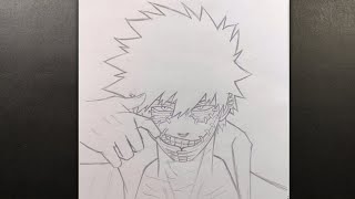 How To Draw Dabi Easy Anime Drawing For Beginners