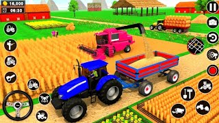 Tractor Farming Simulator 3D - Farming Tractor Driving - Android Gameplay screenshot 5