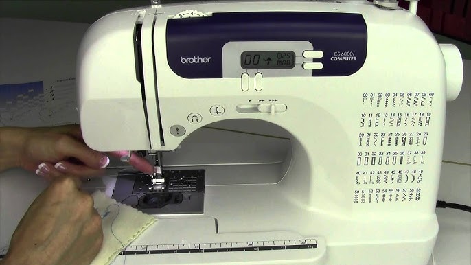 Brother CS 6000i 42 Hand Look Quilt Stitch 