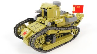 How to Build Russian Renault tank screenshot 3