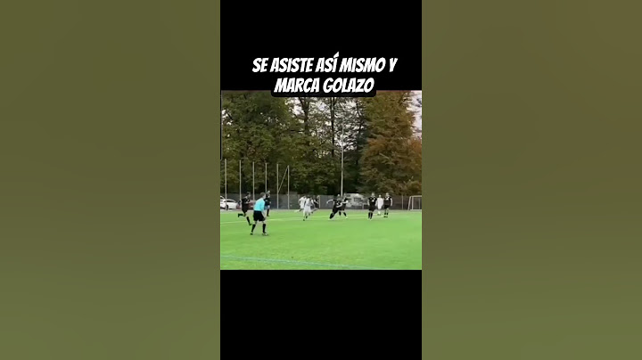 Asistencia así mismo y golazo. ¿cuenta como asistencia? #futbol #golazo #asistencia #gol #sports