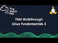 TryHackMe Linux Fundamentals Part 3 🖥️