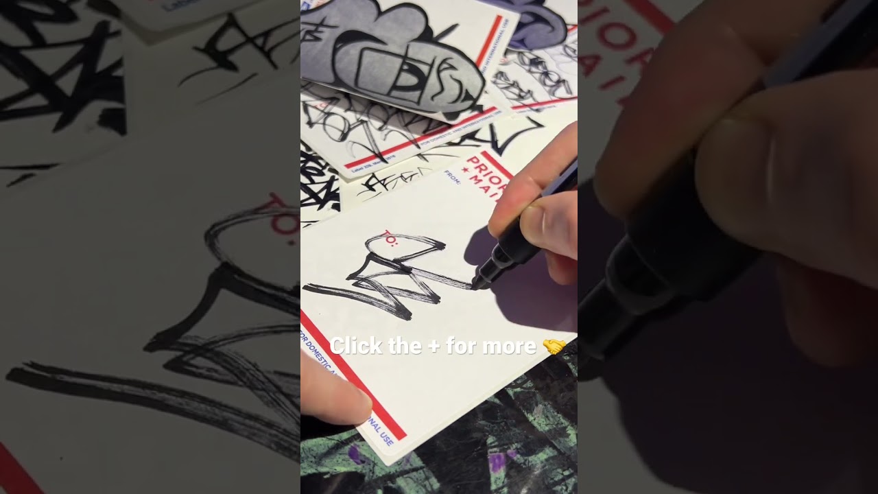 How to graffiti tag - ✍🏻 TAE 