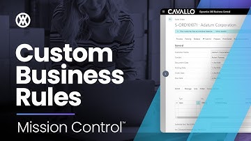 Automatically Catch Bad Orders / Cavallo Mission Control™ Demo