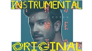 Video thumbnail of "Pablo Alborán - No Vaya A Ser Instrumental Original"