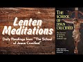 The School of Jesus Crucified - Day 25 - The Pious Women Lament over Jesus