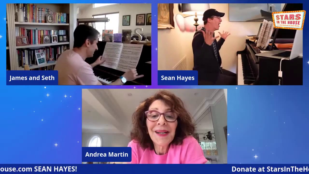 53 Sean Hayes and Seth Rhapsody in Blue Face Off YouTube