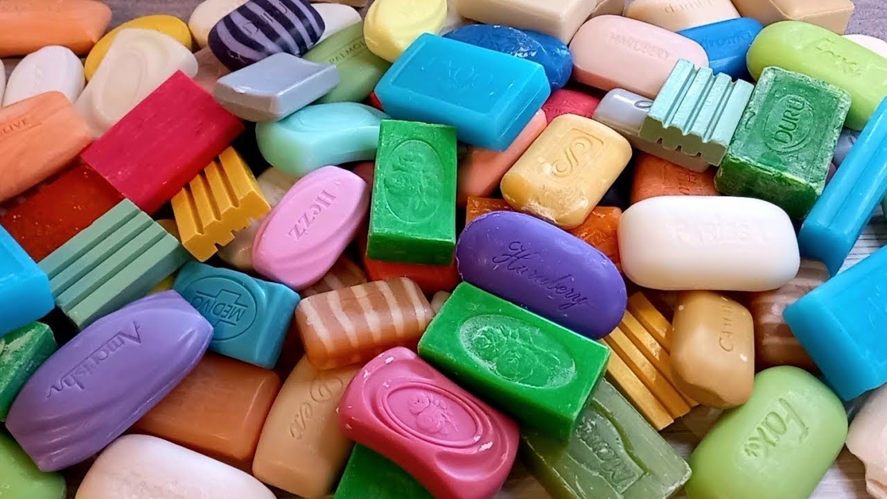 ★ASMR SOAP★Compilation set★Crushing soap★Unbelievably SATISFYING Soap Cutting ASMR 🤯