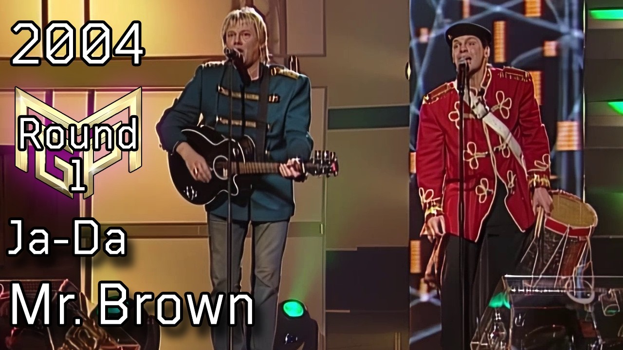 Melodi Grand Prix 2004 – D. Mr. Brown – Ja-Da - YouTube