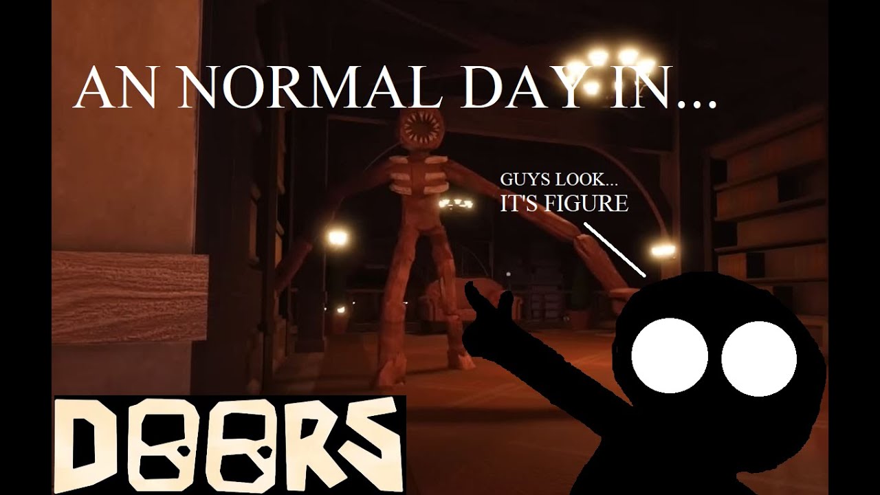 AN NORMAL DAY IN DOORS(DOORS HOTEL+UPDATE) YouTube