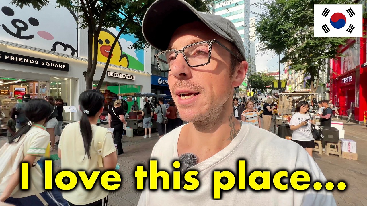 This is the MOST POPULAR place in SEOUL, SOUTH KOREA (Myeong-dong)