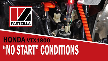 Troubleshooting a Motorcycle that Won’t Start | Honda VTX 1800 | Partzilla.com