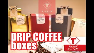 Tclop Drip Coffee Box Collection Video