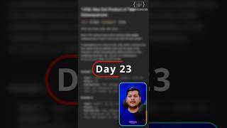 Day 23: LeetCode Daily Challenge – Max Dot Product of Two Subsequences 🧠