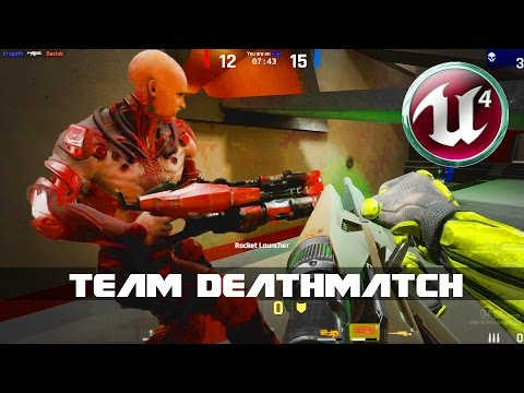: Team Deathmatch in DM-DeckTest