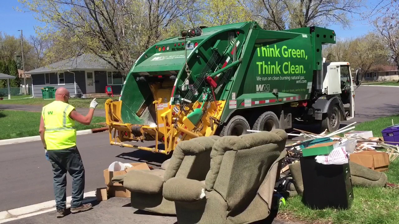 WM CNG rear loaders - YouTube