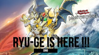 RYU-GE DINO YU-GI-OH! MASTER DUEL