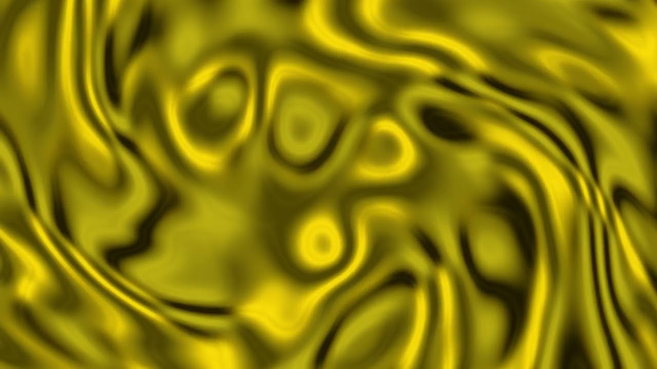 Golden liquid abstract background | Animated video footage