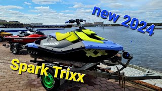 новый Spark Trixx 2024 / тюнинг гидроцикла spark new чип тюнинг обзор