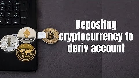 Steps to deposit cryptocurrency to Deriv account