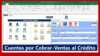 Control De Créditos Plantilla Excel - Cuentas por Cobrar, Gestión De Créditos Plantilla Excel screenshot 5