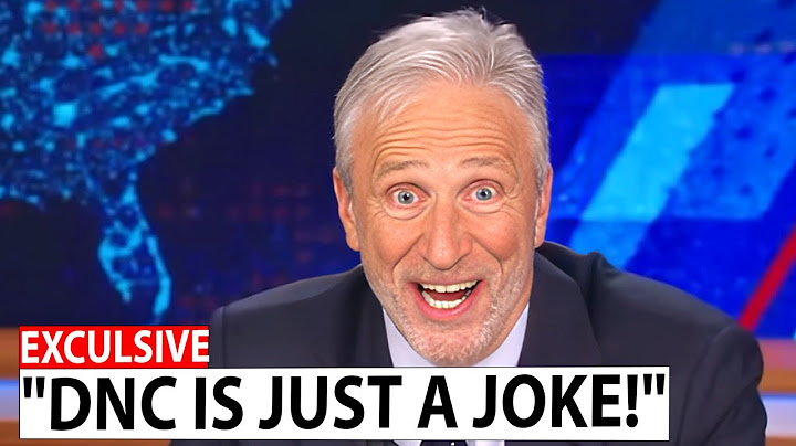 Jon Stewart ROASTS the DNC Over Kamala Harris Meltdown — Brutal & Unfiltered