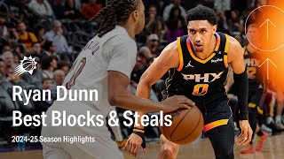 THE DUNNGEON 🔒 | Ryan Dunn's Best Blocks & Steals of 2024-25 | Phoenix Suns Player Highlights