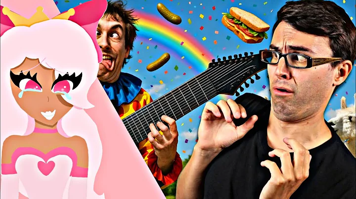 Je'siah the Pink Girl reacts to "AI music is COOKED" Funny Reaction! 