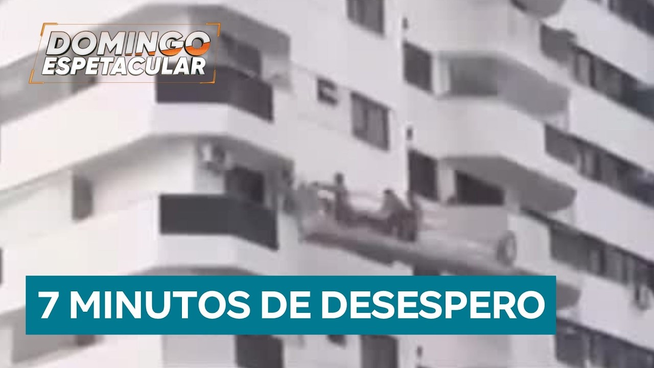 Sobreviventes de vendaval no Rio de Janeiro relatam momentos de terror em andaime