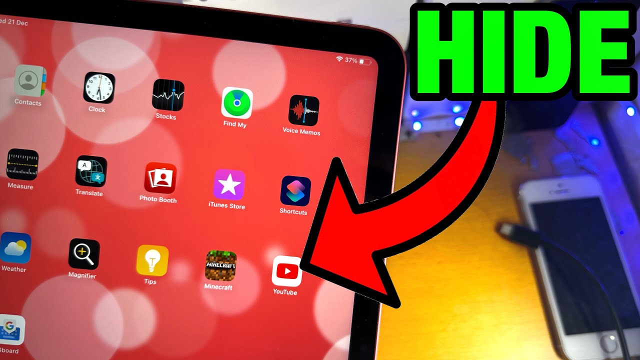 How To Hide Apps On IPad 10th Generation YouTube