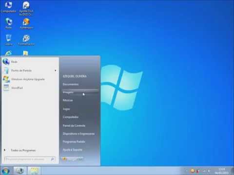 Vídeo: Como Definir Papel De Parede No Windows 7