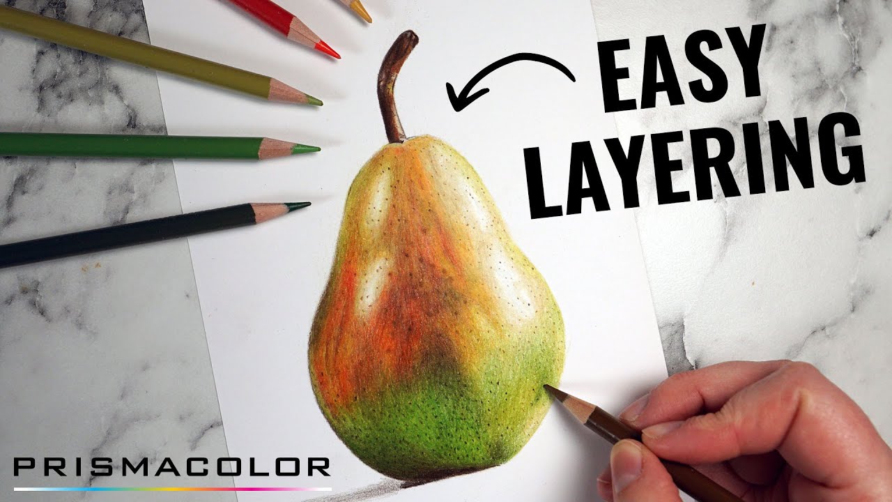 How to BLEND COLORED PENCILS For Beginners (Prismacolor Tutorial) 