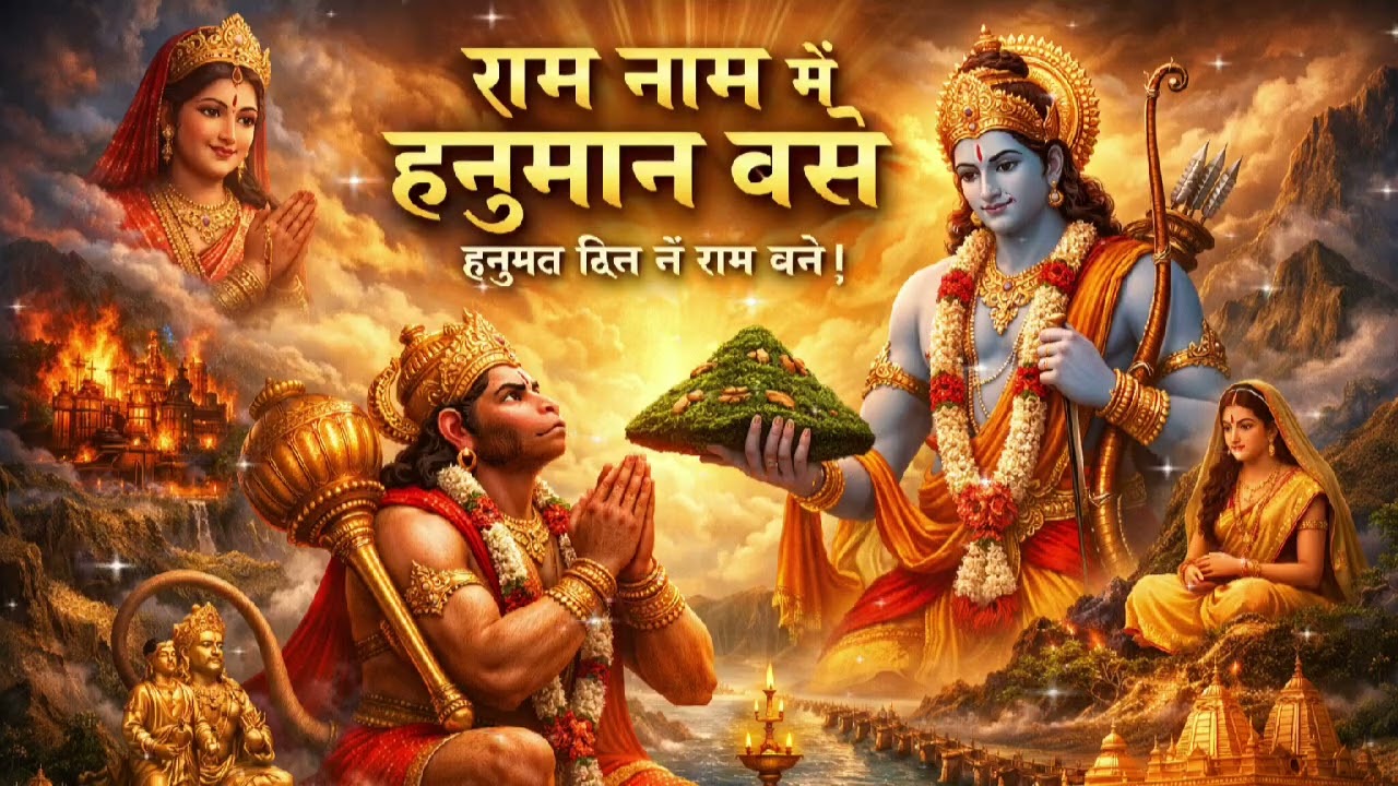 राम नाम में हनुमान बसे | New Bhakti Song 2026 