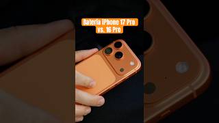 Batería del iPhone 17 Pro vs 16 Pro