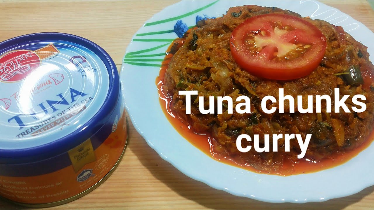 Tuna recipe Indian style Tuna chunks recipe Healthy canned tuna