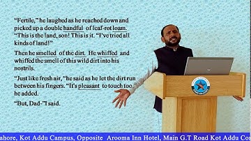 Lesson #2  Lec# 4 Clearing in the Sky | 1st Year English